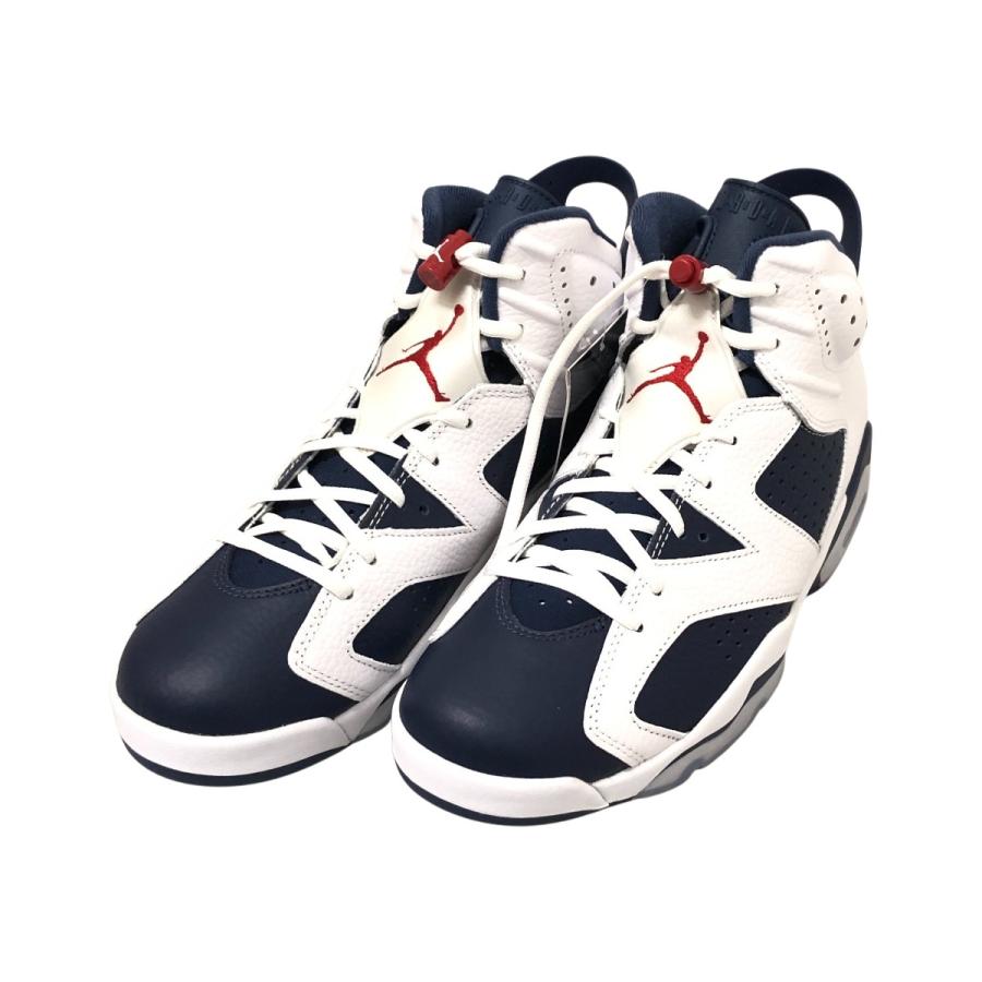 Air Jordan 6 ホワイト/レッド/ブルー NIKE（ナイキ） □□ スニーカー SIZE 28cm AIR JORDAN 6 RETRO
