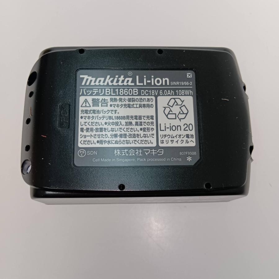 □□ MAKITA マキタ バッテリー18V 6.0Ah BL1860B 未使用に近い 