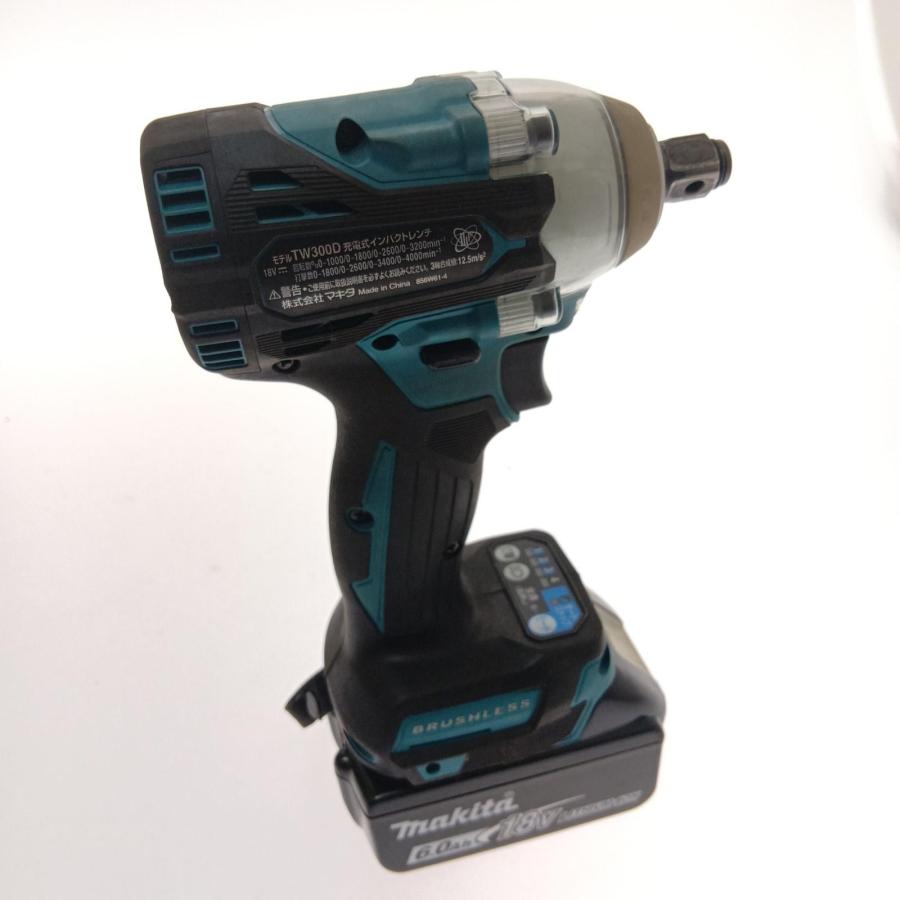 MAKITA マキタ 充電式インパクトレンチ18V TW300DRGX やや傷や汚れ 