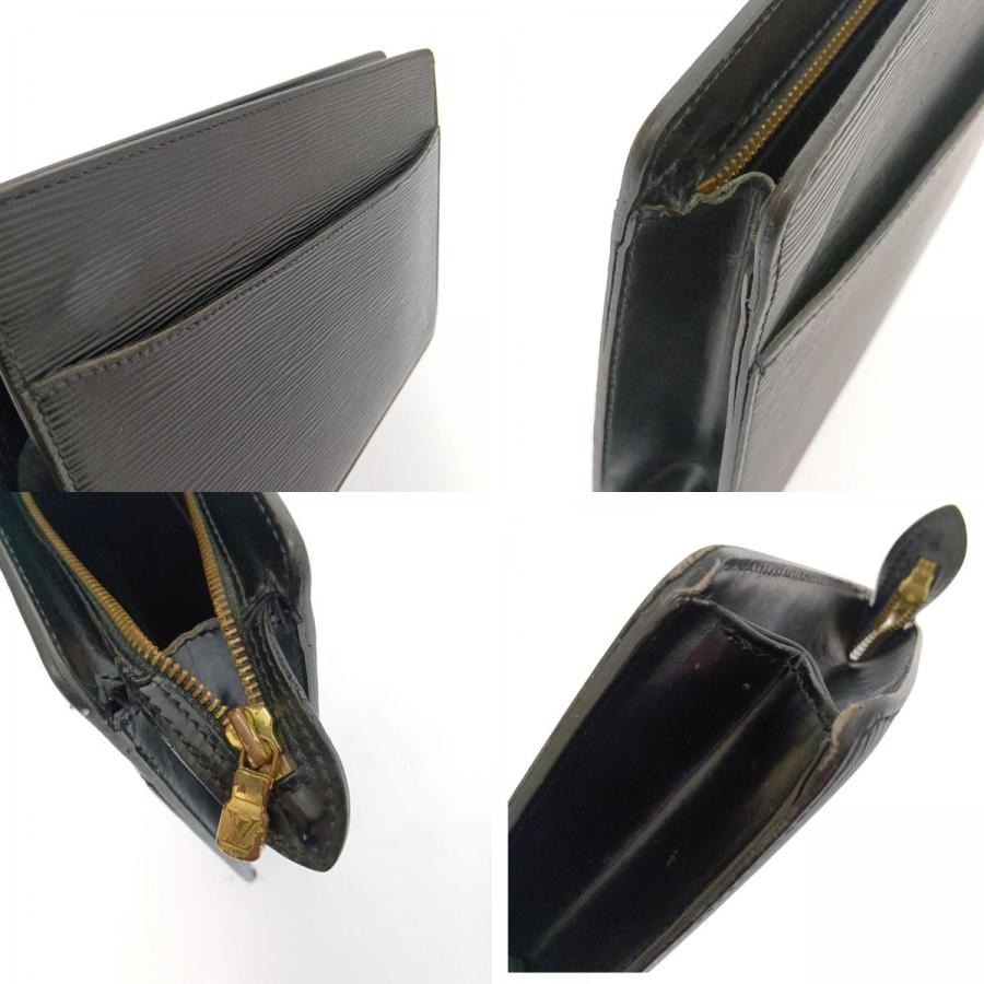 VUITTON カバン 黒 ※やや汚れあり LOUIS VUITTON（ルイ・ヴィトン） □□ ポシェット・オム セカンド