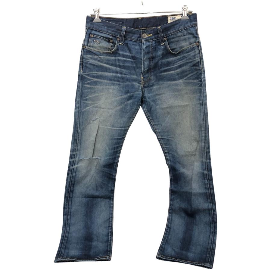 □□ G-star raw ジースターロゥ ジーンズ ジーパン SIZE 34(L) 古着 
