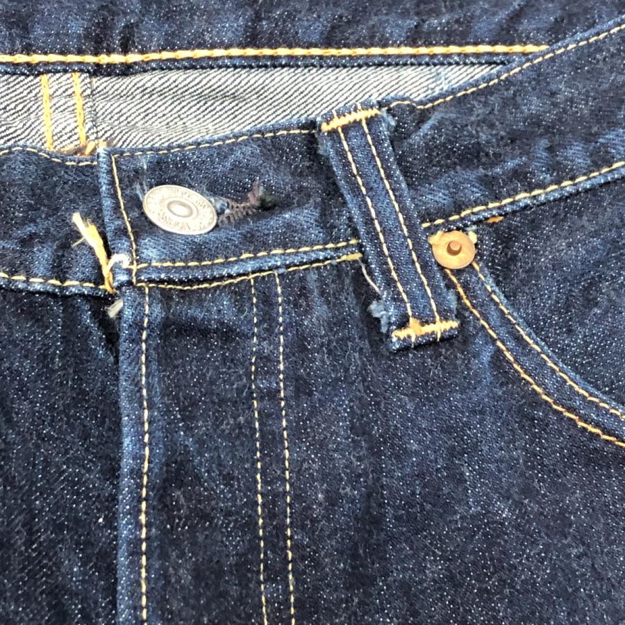□□ BOOTLEGGERS ジーンズ 601XX SIZE W33×L32 古着 インディゴ 傷や