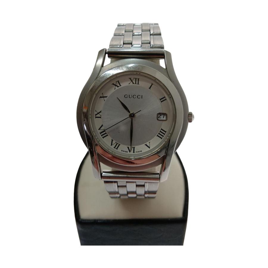 GUCCI（グッチ） □□ 腕時計 ラウンドフェイス クォーツ 5500M 