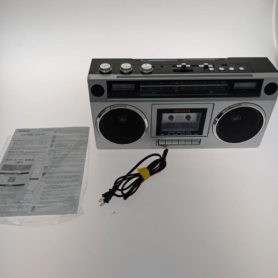 AIWA アイワ ラジオカセットプレーヤー GAA4-RCP0001 やや傷や汚れあり