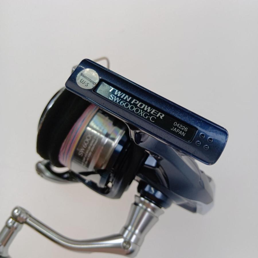 SHIMANO - ΨΨSHIMANO シマノ スピニングリール  21ツインパワーSW 6000XG  箱付 04226 SHIMANO シマノ 21 ツインパワー SW 6000XG 04226 本体のみ やや傷や