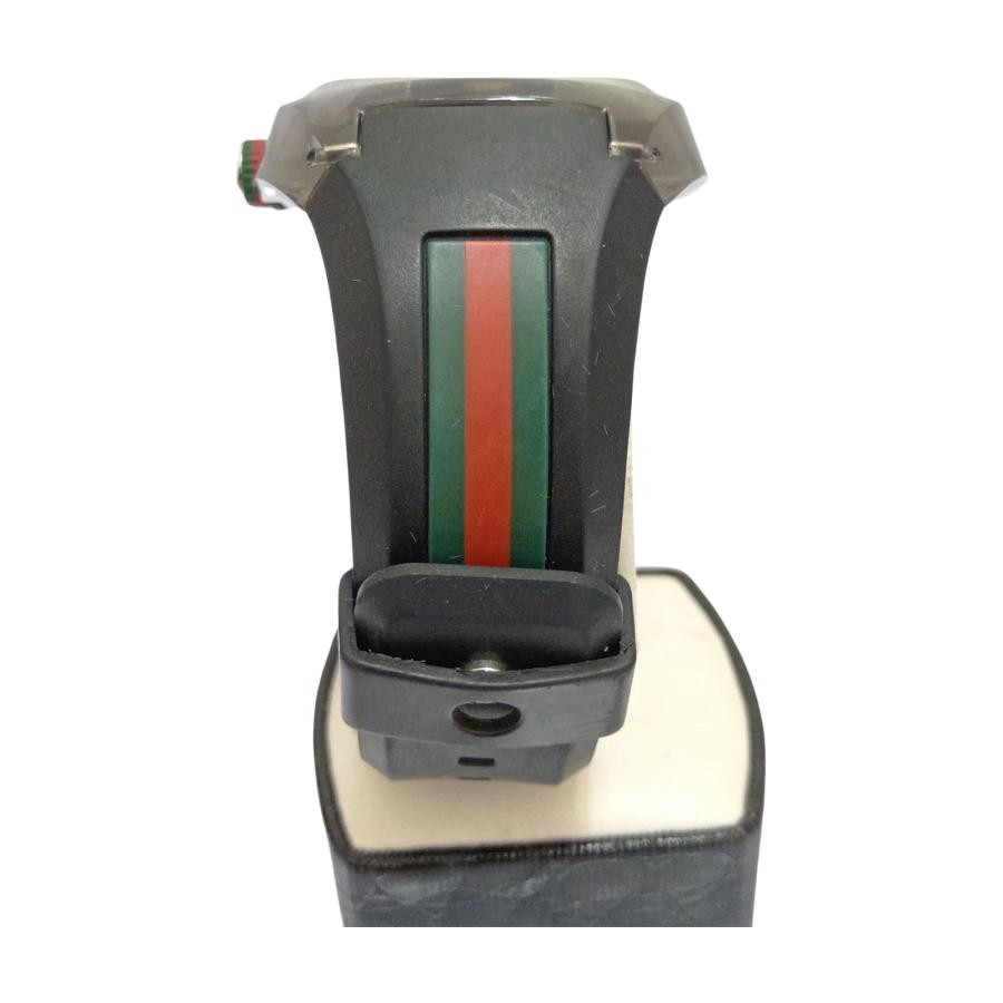 時計 GUCCI グッチ 腕時計 SYNC シンク シェリー ラバー クオーツ