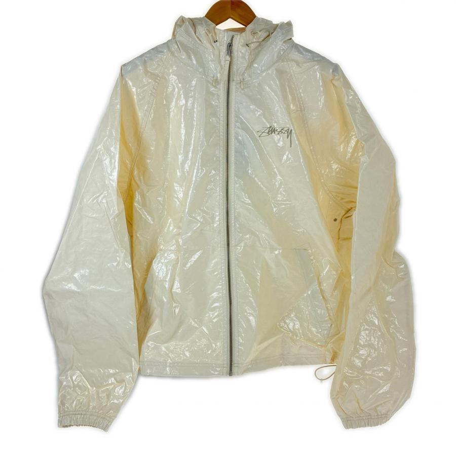 stussy ステューシー  Beach Shell Coated Ripstop 　ジャケット　Ｌサイズ 24S125765 アイボリー STUSSY（ステューシー） Beach Shell Coated Ripstop ジャケット L