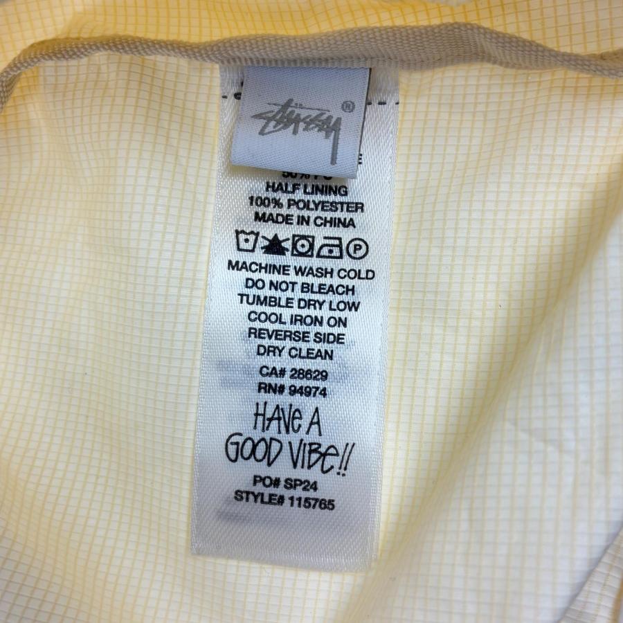 STUSSY（ステューシー） Beach Shell Coated Ripstop ジャケット L