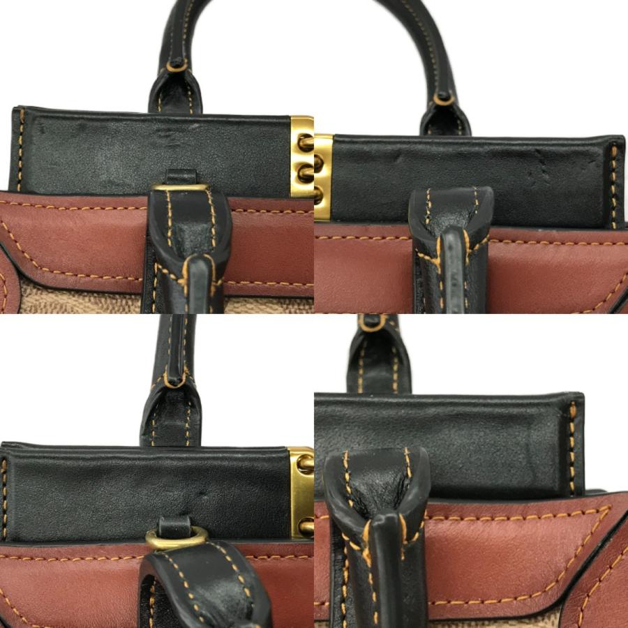 COACH ## コーチ トループ キャリーオール シグネチャー 2WAYバッグ  