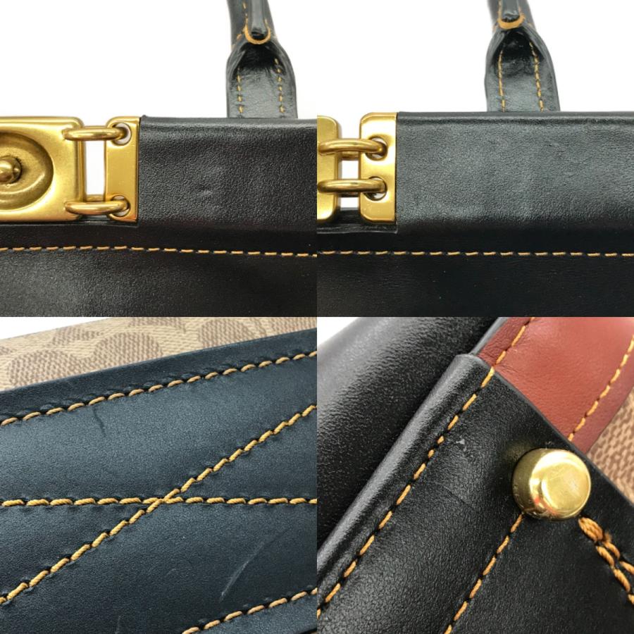 COACH ## コーチ トループ キャリーオール シグネチャー 2WAYバッグ  