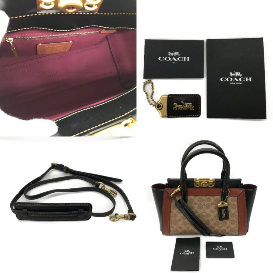 COACH ## コーチ トループ キャリーオール シグネチャー 2WAYバッグ 