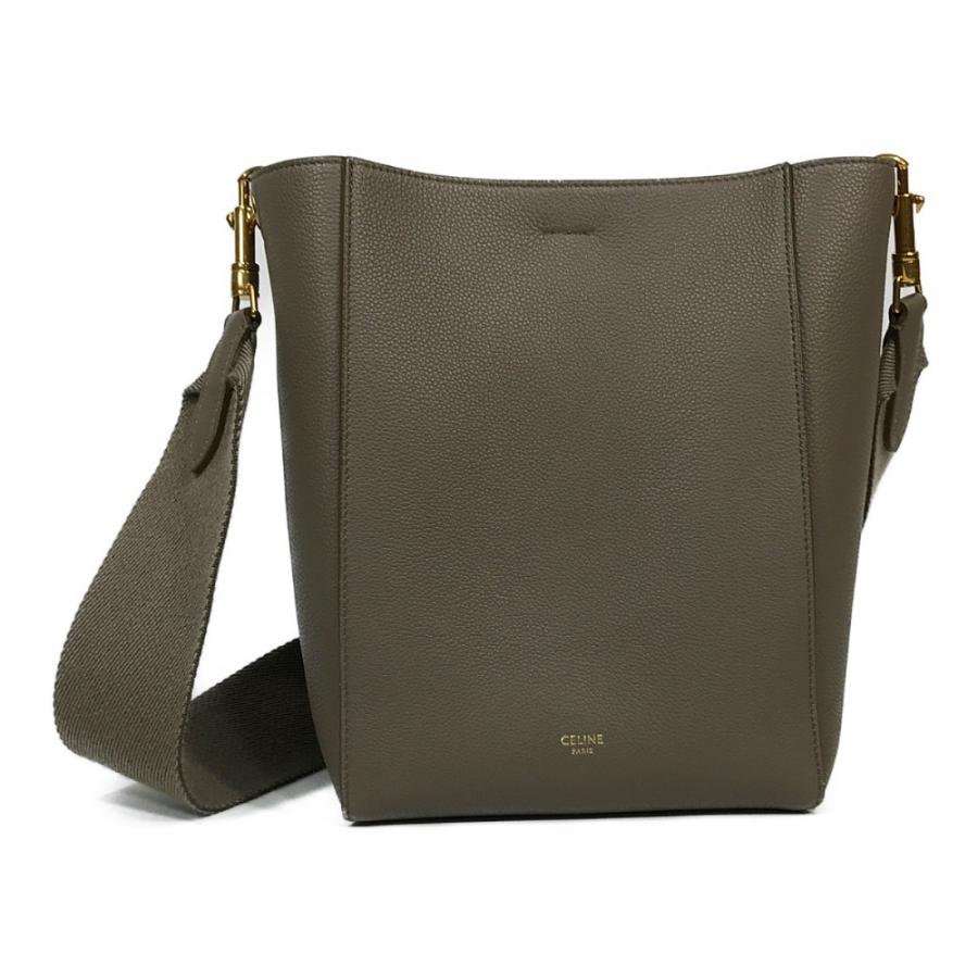 CELINE ## セリーヌ サングル バケット スモール ショルダーバッグ 