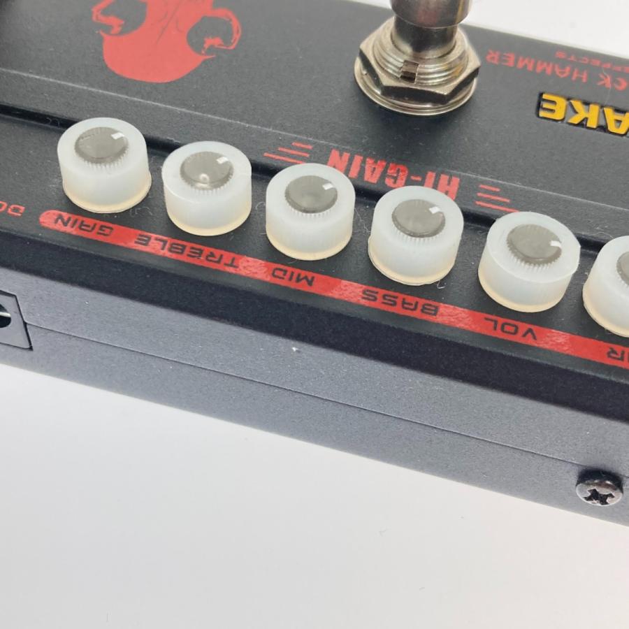 楽器 SONICAKE Black Hammer QCE-30 Sonicake Black Hammer Multi Effects Pedal for Heavy Metal.