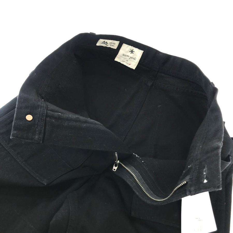 Snow Peak TAKIBI SPEC デニム ペインター パンツ M 黒 TAKIBI Denim 