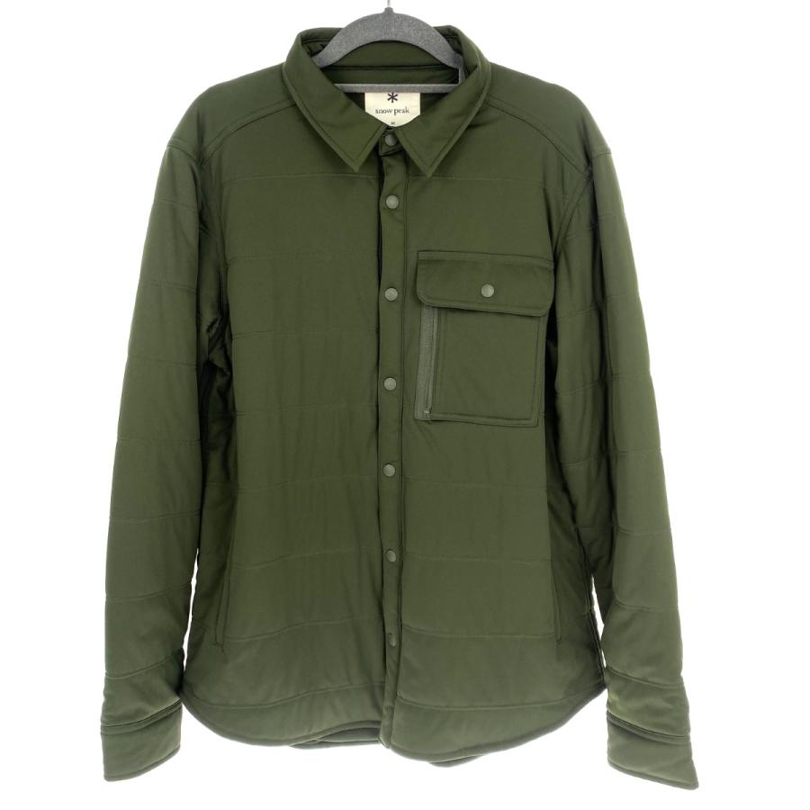 ##peak スノーピーク Flexible Insulated Shirt SW-20AU003 モスグリーン Mサイズ snow peak（スノーピーク） ## Flexible Insulated Shirt SW-20AU003