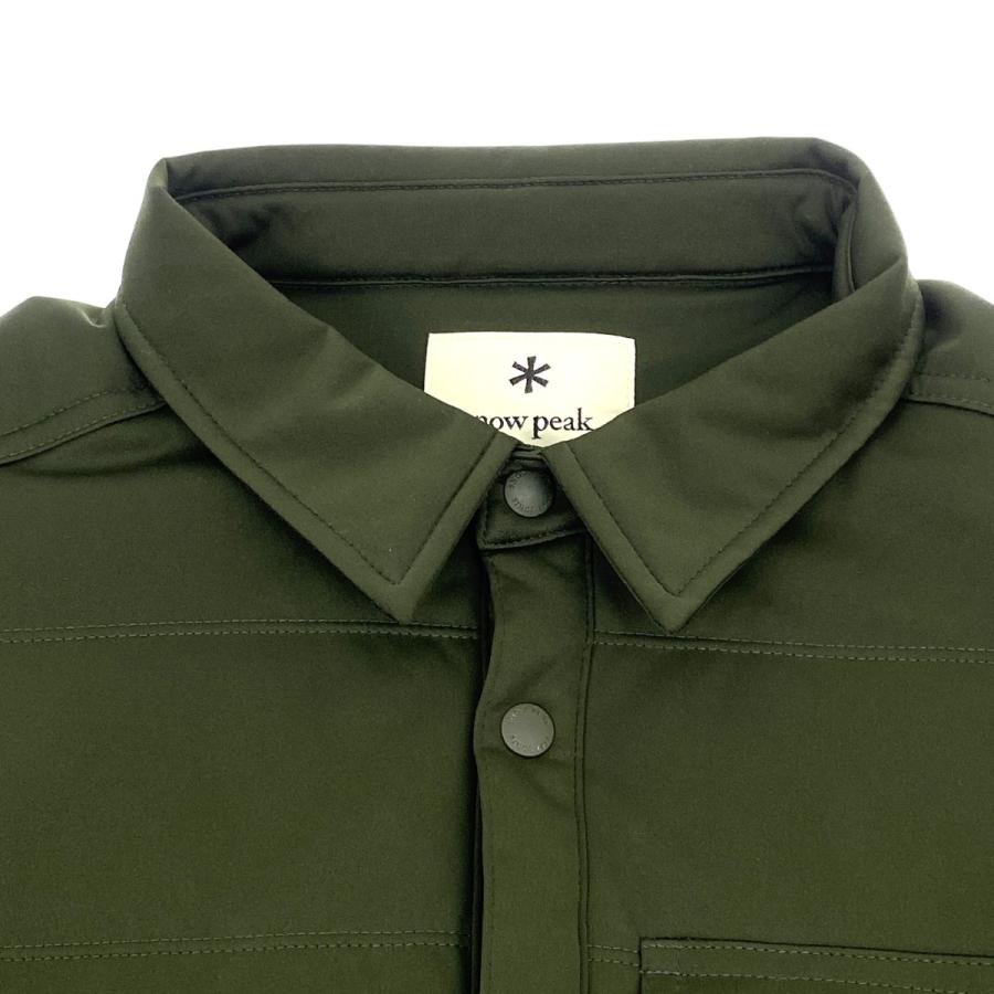 ##peak スノーピーク Flexible Insulated Shirt SW-20AU003 モスグリーン Mサイズ snow peak（スノーピーク） ## Flexible Insulated Shirt SW-20AU003