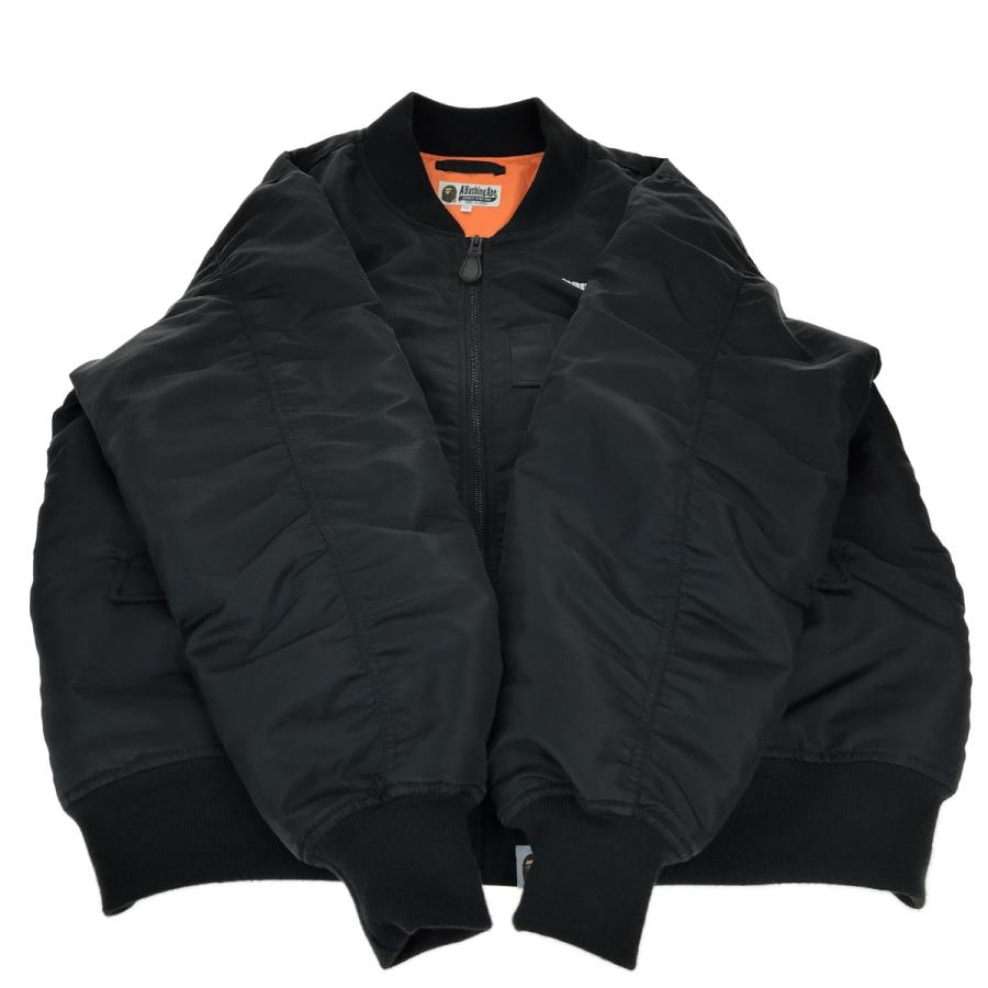 A BATHING APE アベイシングエイプ MA-1ジャケット XLサイズ 