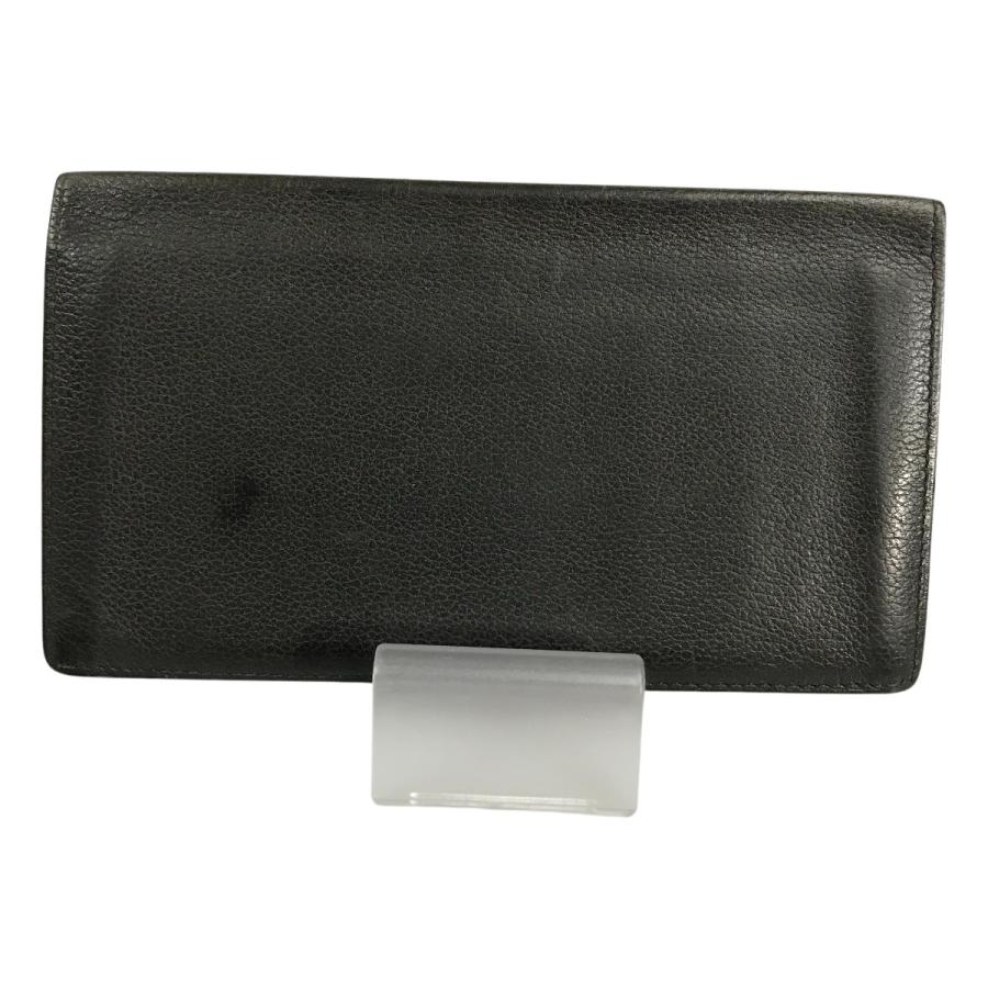 ##HERMES エルメス 2つ折り 長財布 札入れ シチズンツイル T刻印 ジャンク品 ブラック HERMES（エルメス） ## 2つ折り 長財布 札入れ シチズンツイル T刻印