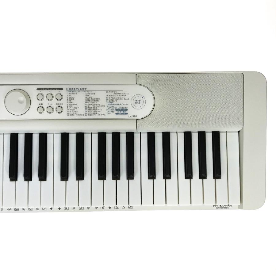 CASIO（カシオ） ## Casiotone 光ナビゲーションキーボード LK-520 61