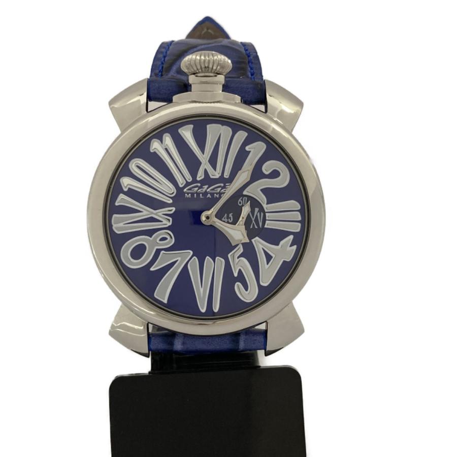 GaGa MILANO ガガミラノ MANUALE 40mm ACCIAIO
