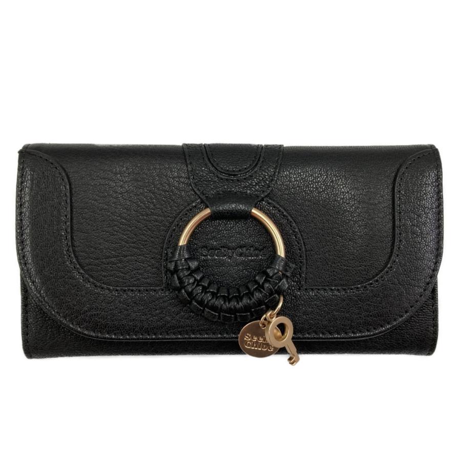 ☆mプロフィール見てよ☆ 　✨極上美品✨　シーバイクロエ　長財布 SEE BY CHLOE（シーバイクロエ） ## 長財布 CHS17UP761305001 ブラック