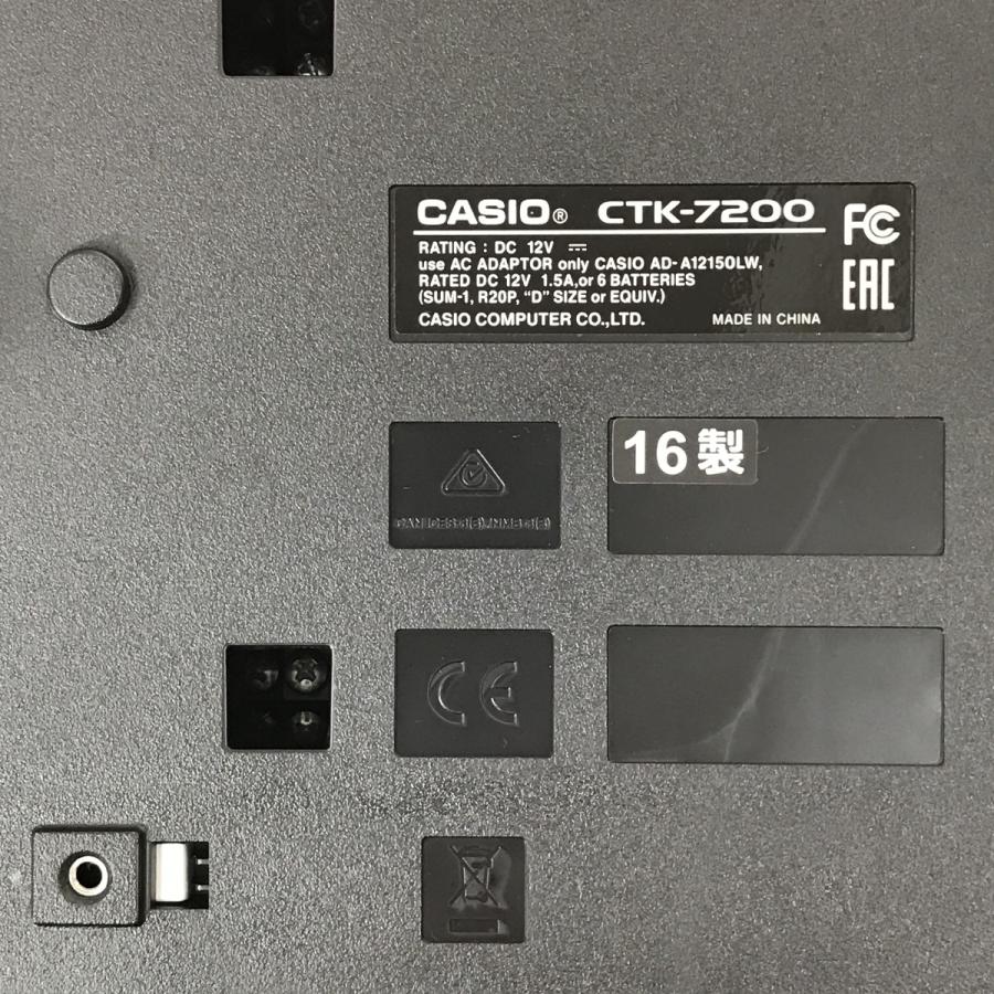 CASIO（カシオ） ## ハイグレードキーボード 61標準鍵 CTK-7200 やや傷