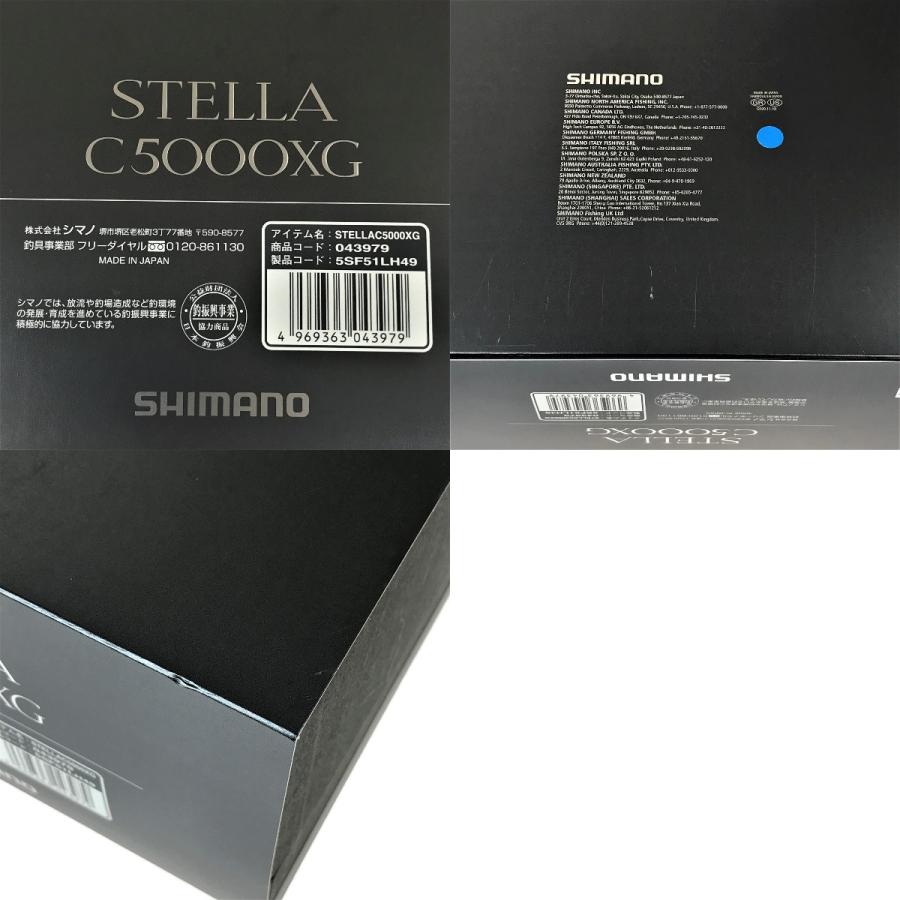 SHIMANO シマノ 22ステラ C5000XG 043979 シャリ感有 やや傷や SHIMANO シマノ 22ステラ C5000XG 043979 シャリ感有 やや傷や