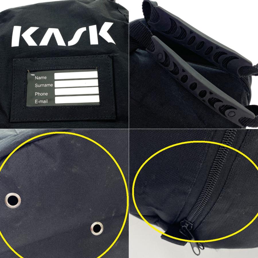 KASK ヘルメット スキー スノーボード サイズ58 バッグ付 バイザー欠品