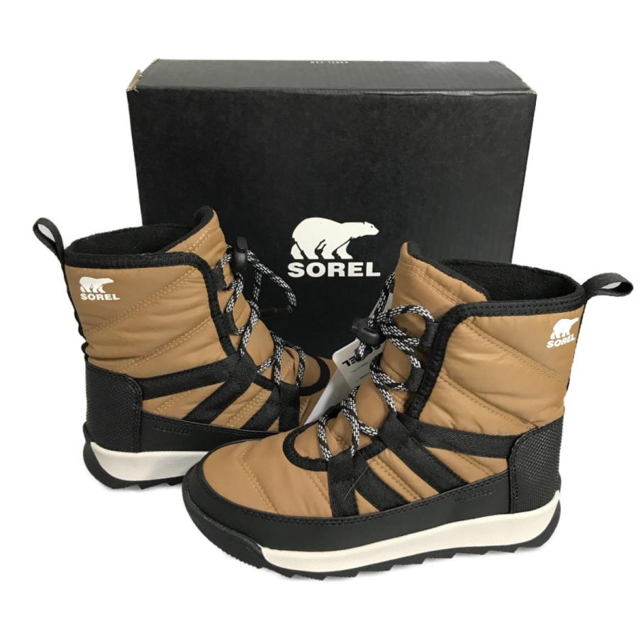 SOREL ソレル YOUTH WHITNEY II SHORT LACE WP 19cm スノーブーツ 