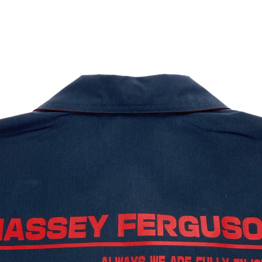 massey ferguson マッセイファーガソン 長袖ツナギ服 スミグリーン 3L