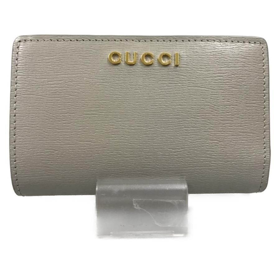 GUCCI ## グッチ 2つ折り財布 スクリプト ジップアラウンド GUCCI ## グッチ 2つ折り財布 スクリプト ジップアラウンド