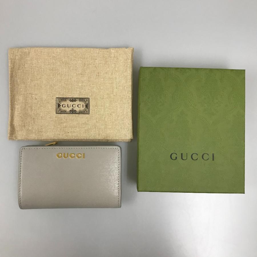 GUCCI ## グッチ 2つ折り財布 スクリプト ジップアラウンド GUCCI ## グッチ 2つ折り財布 スクリプト ジップアラウンド