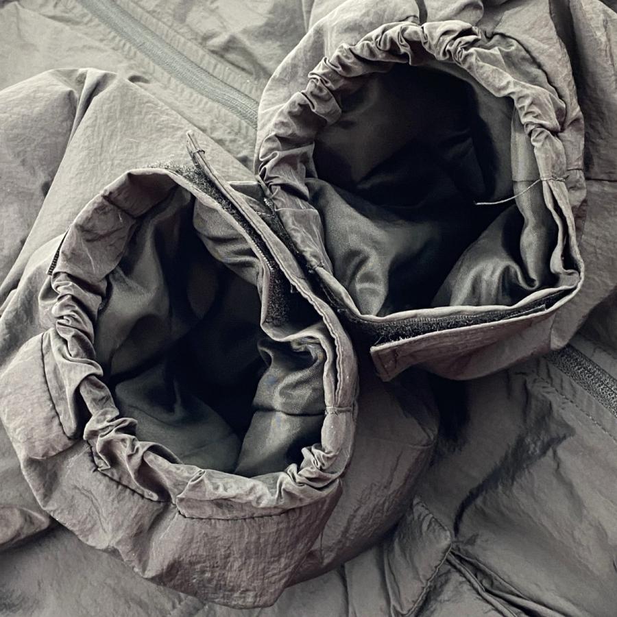 Perushu×MLB ペルーシュ 中綿 ナイロンジャケット PE333008BW ブラック