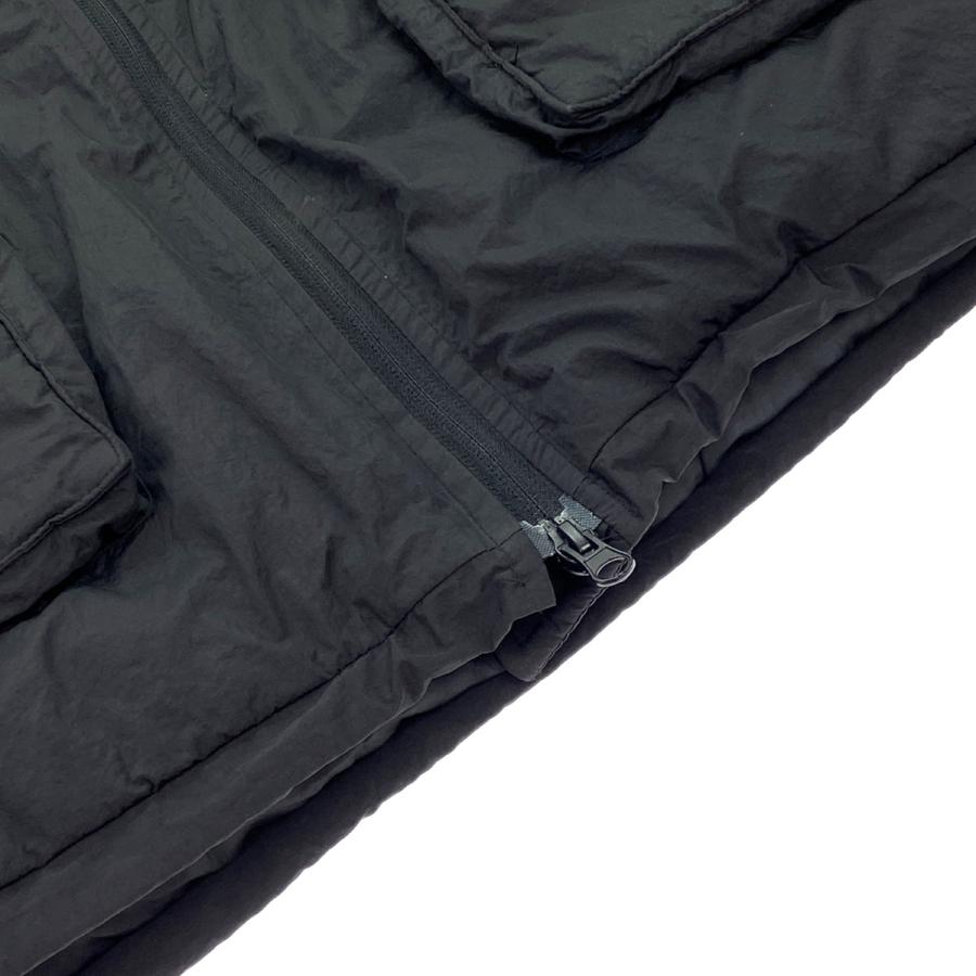 Perushu×MLB ペルーシュ 中綿 ナイロンジャケット PE333008BW ブラック