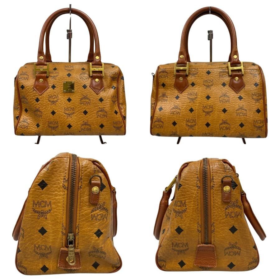 MCM（エムシーエム） ## ミニボストンバッグ ヴィセトス ジャンク品