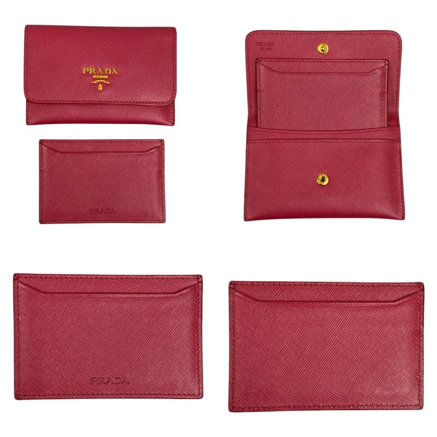 PRADA（プラダ） ## サフィアーノ カードケース・名刺ケース 1MC362