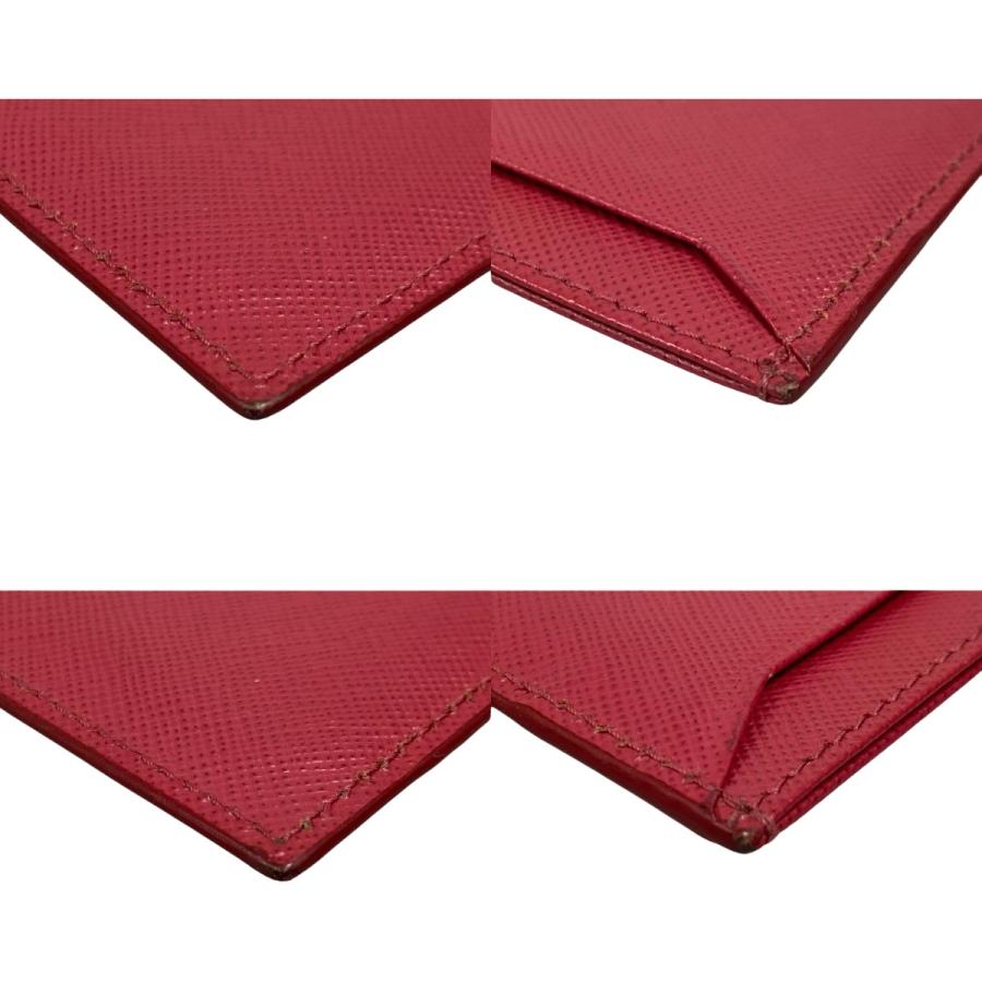 ##PRADA プラダ サフィアーノ カードケース・名刺ケース 1MC362 ピンク系 PRADA（プラダ） ## サフィアーノ カードケース・名刺ケース 1MC362