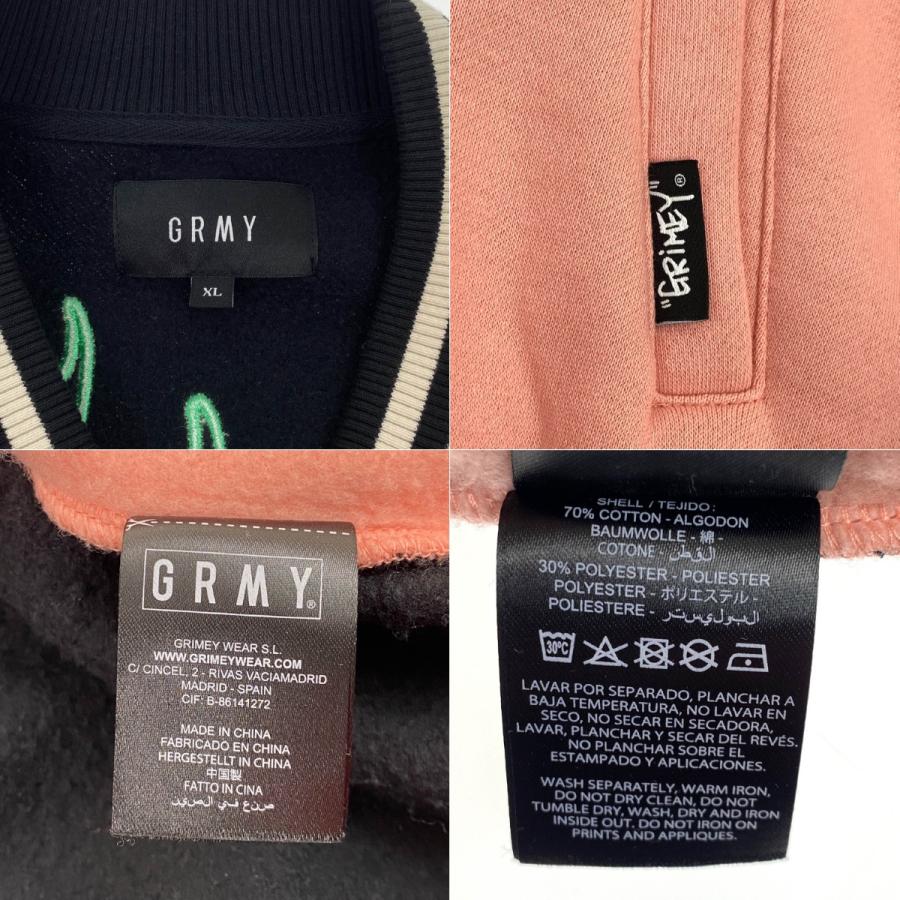 GRMY グライミー スタジャン ピンク x ブラック サイズXL やや傷