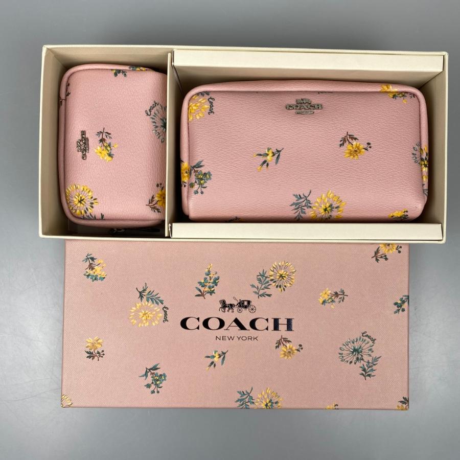 COACH（コーチ） ## コスメポーチ ミニポーチ セット 2516 ピンク やや 