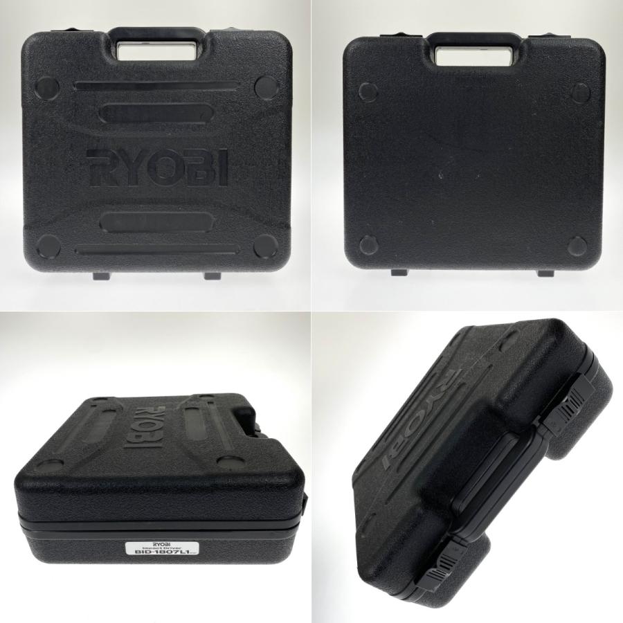 RYOBI リョービ 18V 充電式インパクトドライバ BID-1807L1 充電器・充