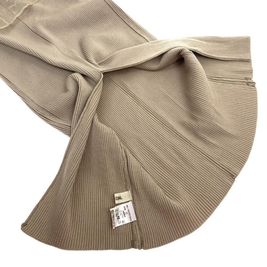 COCO Deal ココディール オーガンジーシャツ×ニットワンピース