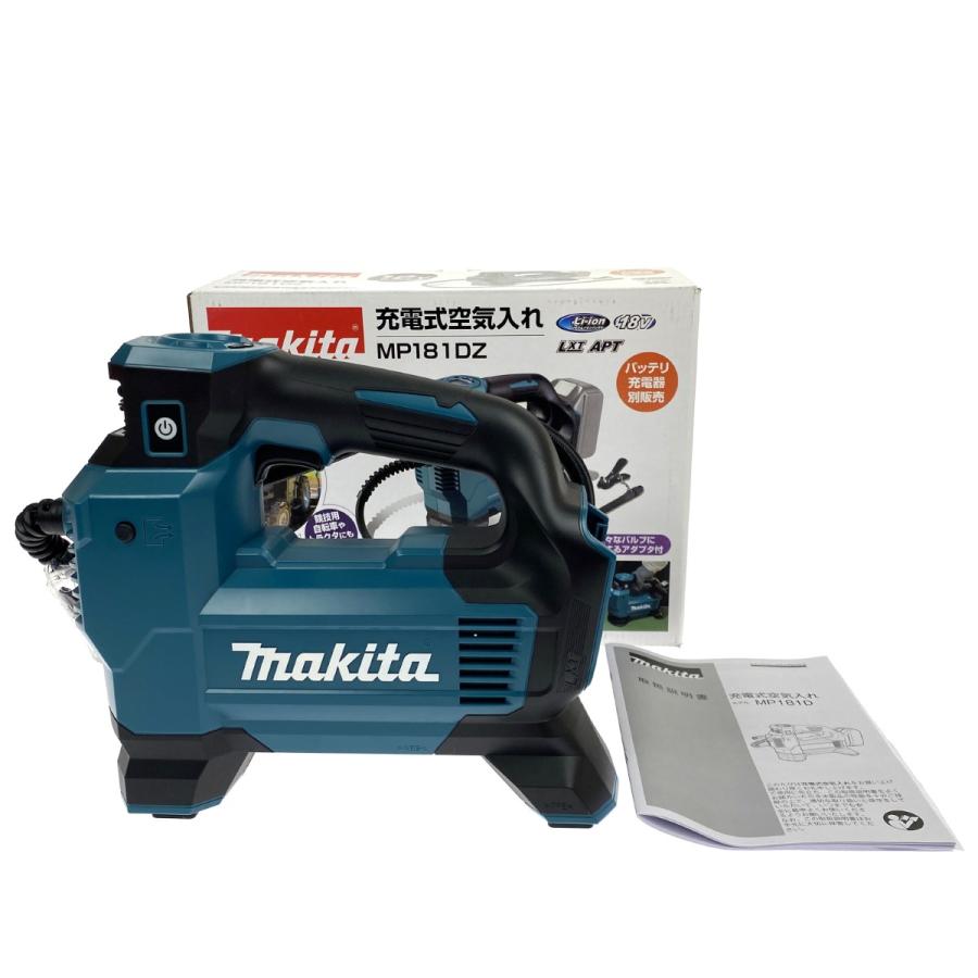 【未使用】マキタ18V 充電式空気入れ MP181DZ (本体のみ) マキタ（makita） 18V 充電式空気入れ MP181DZ 本体のみ(バッテリ