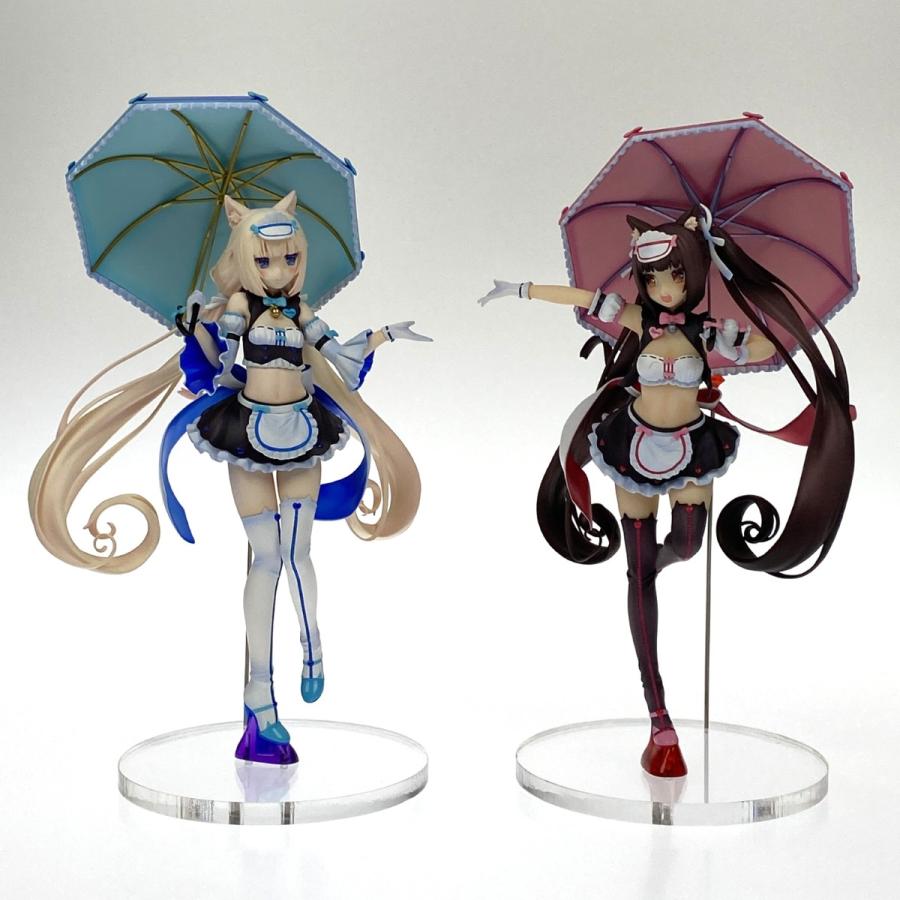 ##MIMEYOI ネコぱら バニラ ショコラ レースクイーン ver. 1/7 2つセット 開封品 MIMEYOI ネコぱら バニラ ショコラ レースクイーン ver. 1/7 2つ
