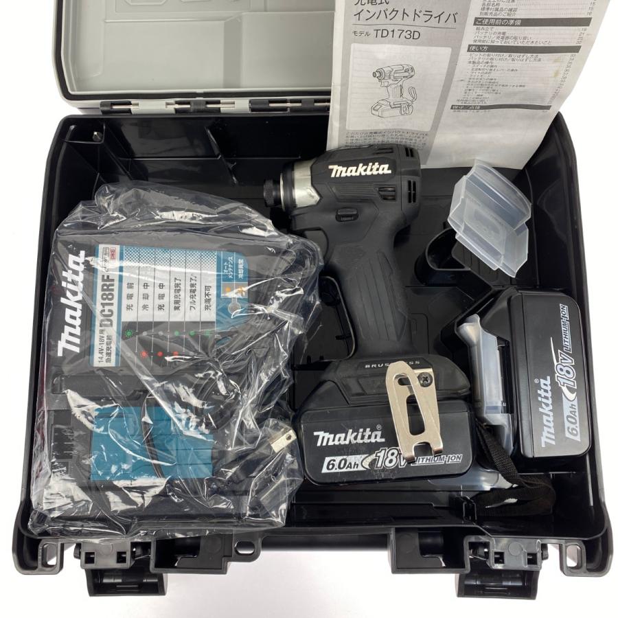 MAKITA マキタ 18V 充電式インパクトドライバ TD173DRGXB ブラック 