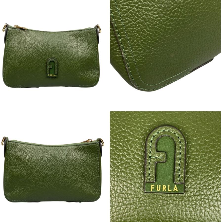 FURLA（フルラ） ## ATENA アテナ ショルダーバッグ Sサイズ グリーン 