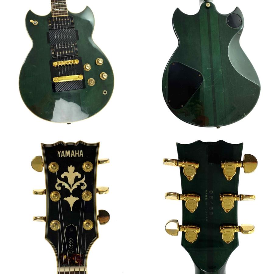 YAMAHA ヤマハ SG-1500 エレキギター 修復跡あり ハードケース付 傷や