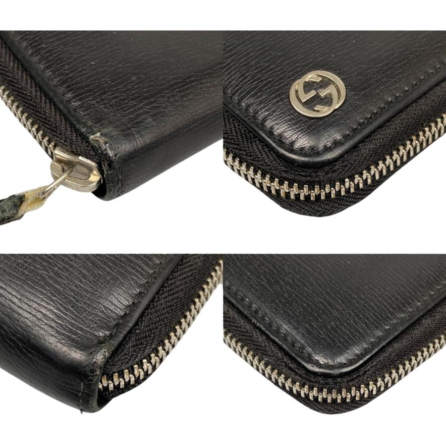 GUCCI（グッチ） ## ラウンドファスナー長財布 インターロッキングG 型