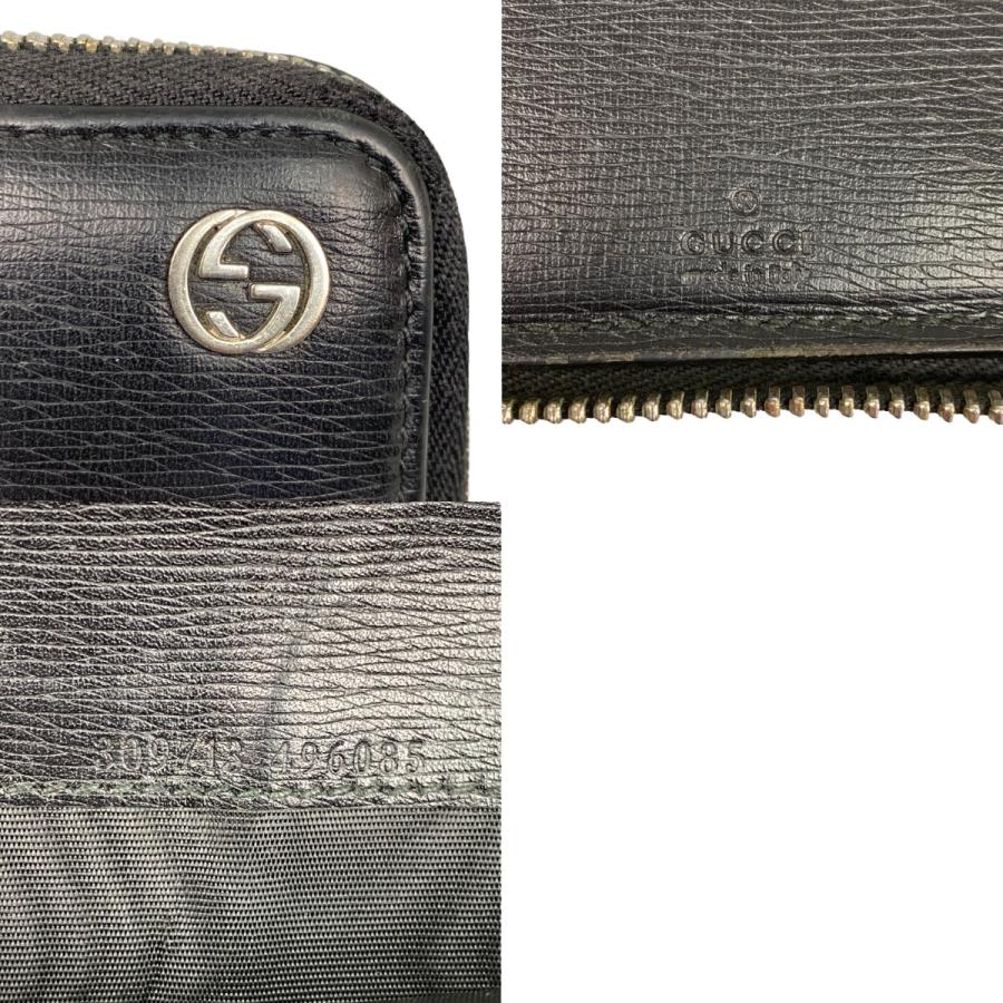GUCCI（グッチ） ## ラウンドファスナー長財布 インターロッキングG 型
