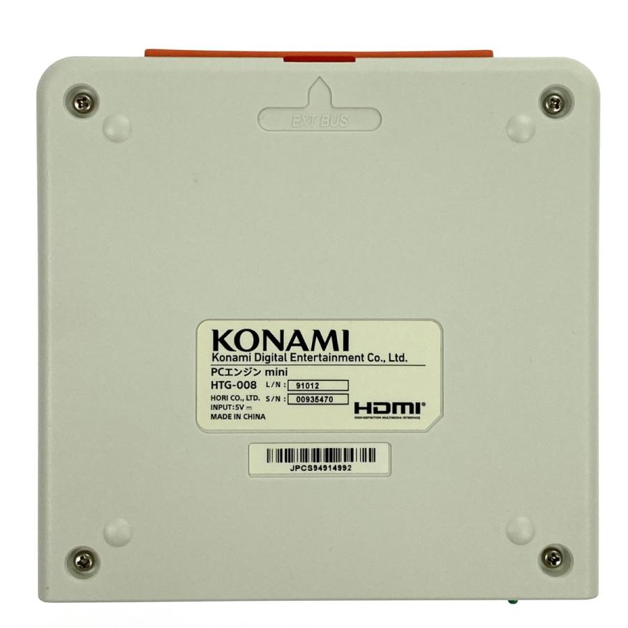 KONAMI コナミ PCエンジン ミニ 付属品完備 動作確認済み テレビゲーム