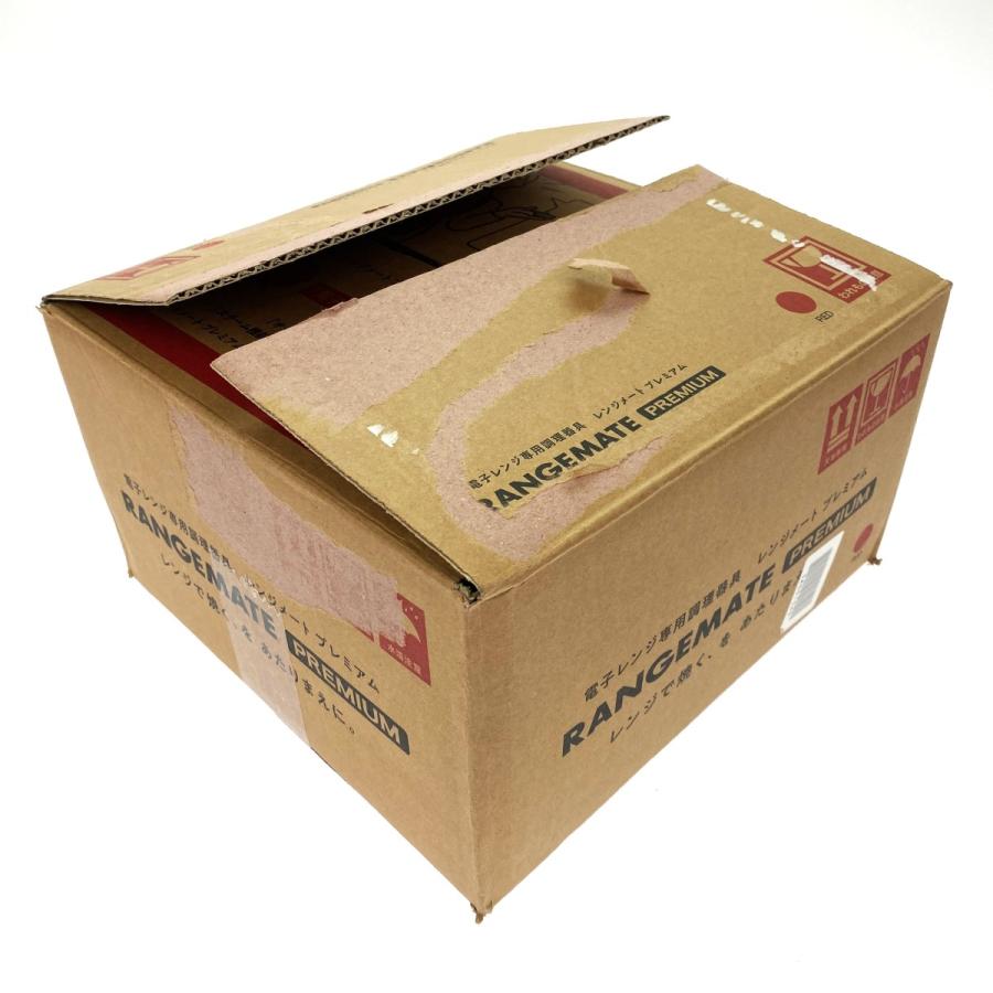 レンジメート プレミアム 電子レンジ専用調理器具 レッド 未使用品 未